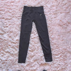 Brown gymshark leggings size S